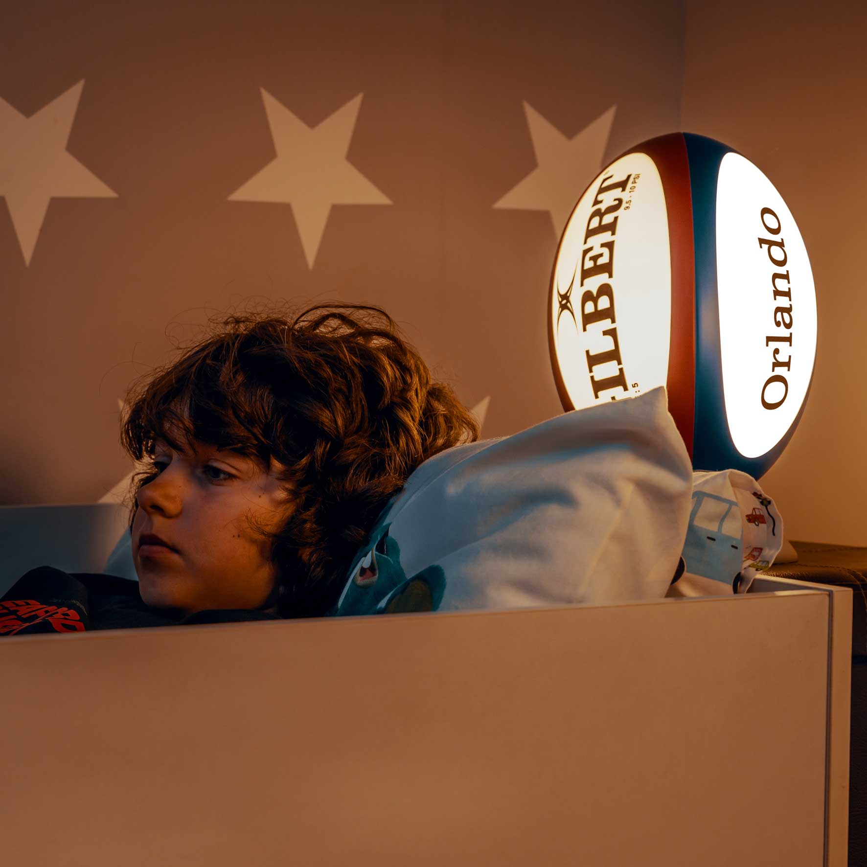The Personalised England Rugby Ball Light The Perfect Gift for a Rugby Fan!